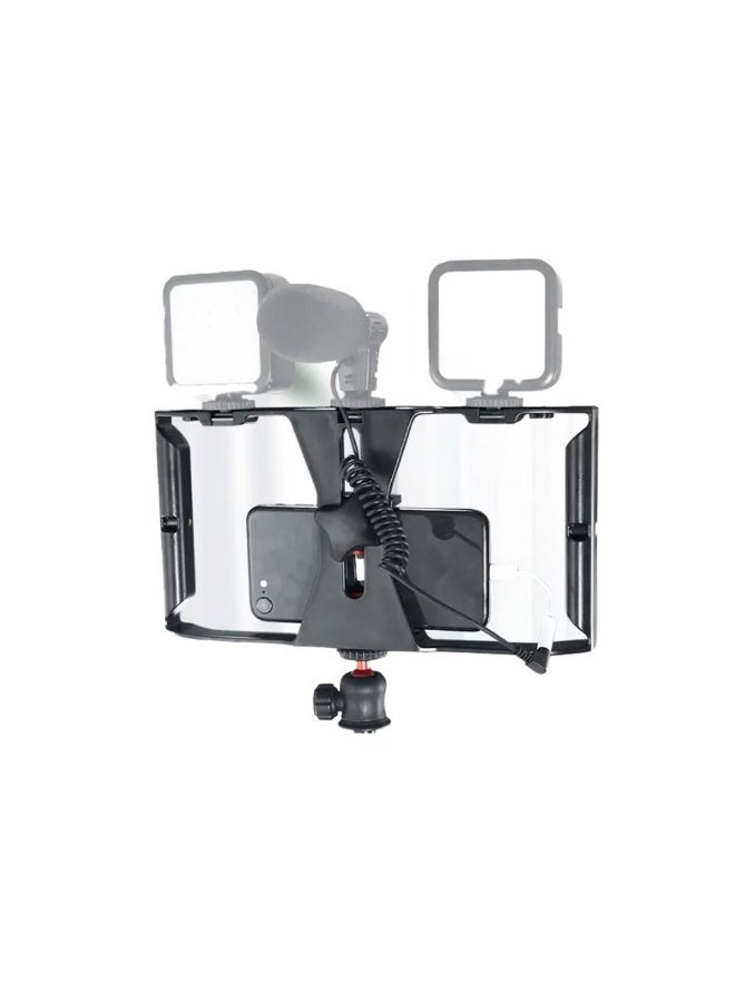 FX Studio Smartphone Video Stabilizer Grip: Universal Handheld Mount - FT09 - Image 1