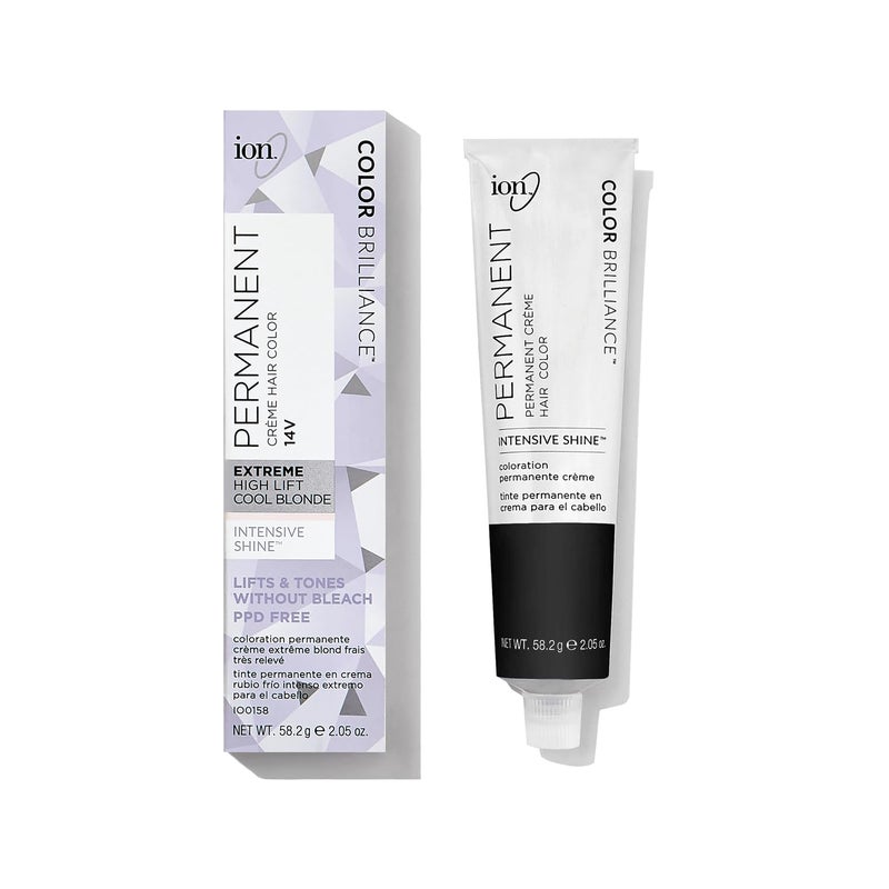 Ion High Lift Cool Blonde Permanent Creme Hair Color - Image 2