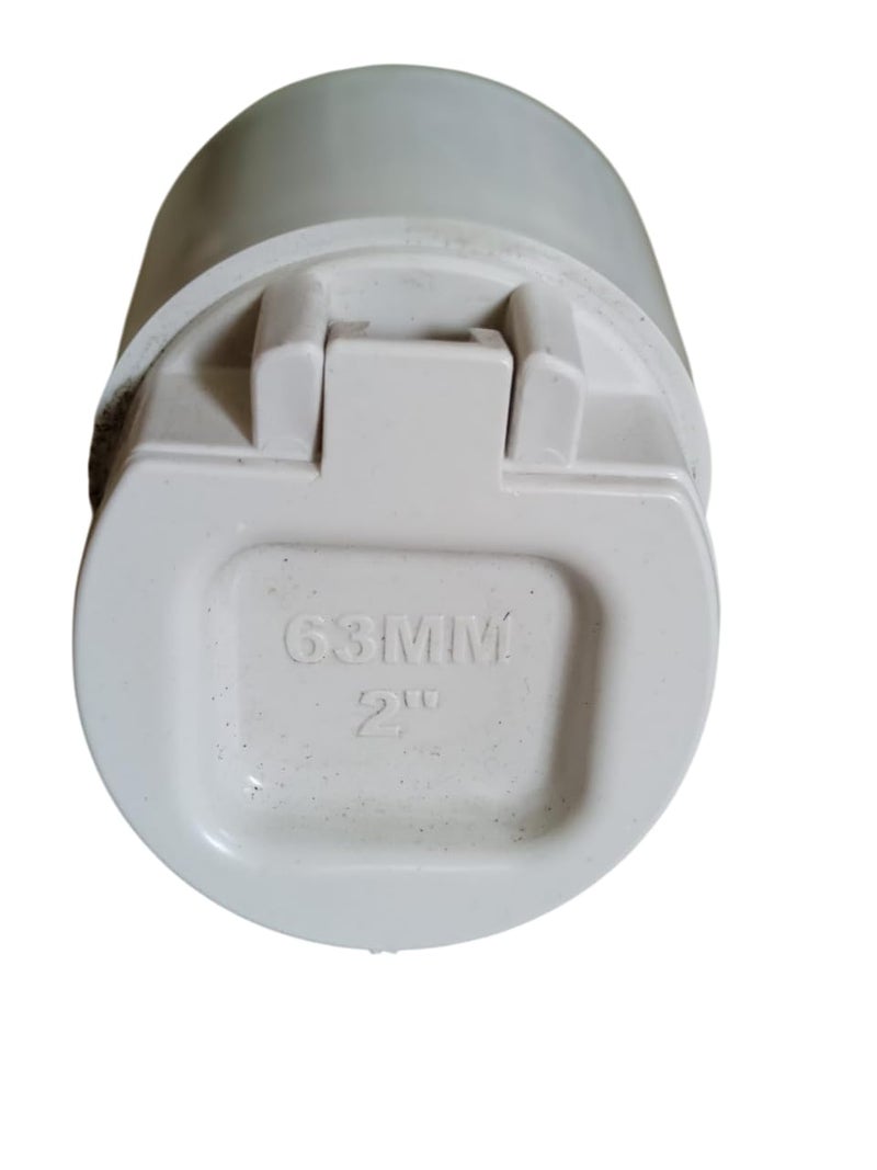 Urja Enterprise PVC Pipe Fittings Pipe Screens Mosquito Tank Pvc Pipe Flap Gate Valve non Return Valve For Water New (63mm (2 inch)) - Image 2
