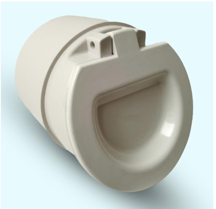 Urja Enterprise PVC Pipe Fittings Pipe Screens Mosquito Tank Pvc Pipe Flap Gate Valve non Return Valve For Water New (63mm (2 inch)) - Image 1