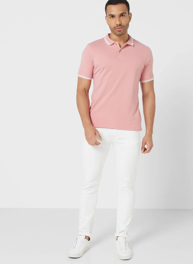 Seventy Five Tipping Polo Shirt
