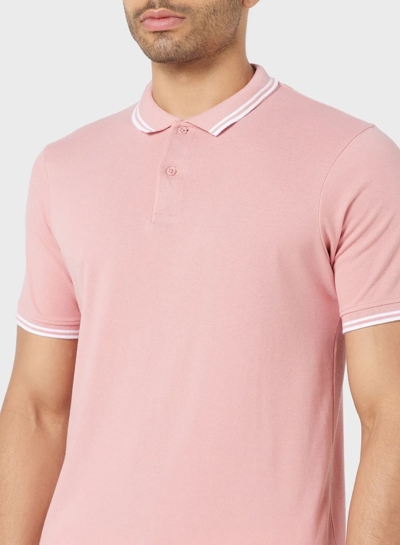 Seventy Five Tipping Polo Shirt