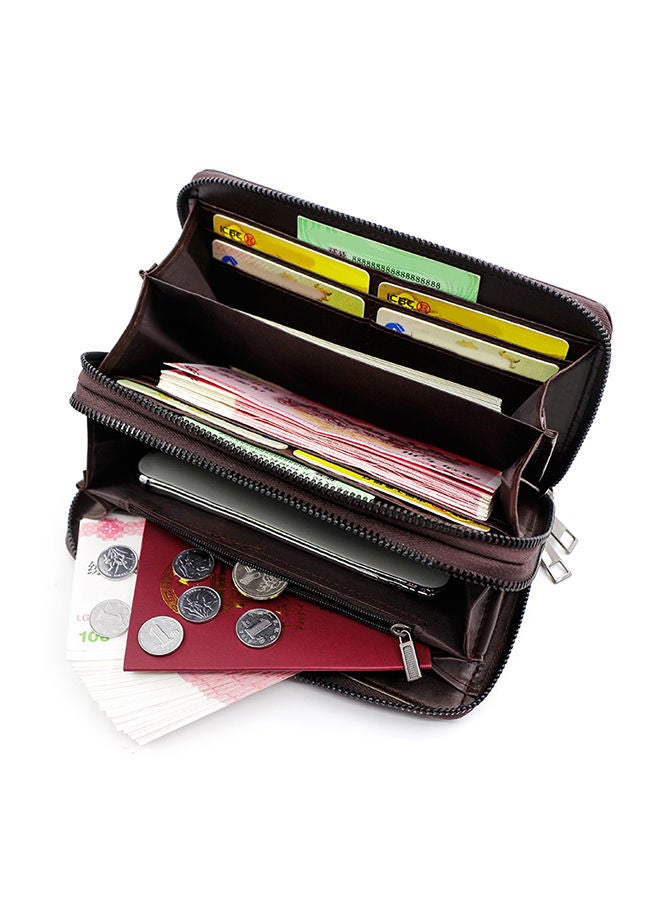 مينبنس محفظة رجالية طويلة، نسيج عالي الجودة، تصميم تفاصيل دقيقة - Image 2