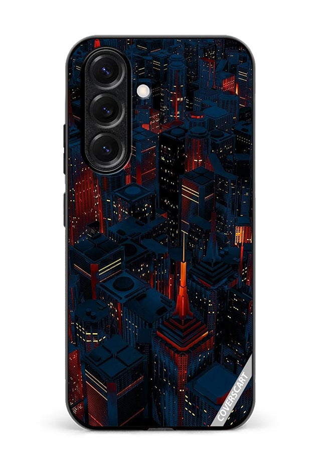 VR CREATIVE Protective Case Cover For Samsung Galaxy A56 Dark City Design Multicolour