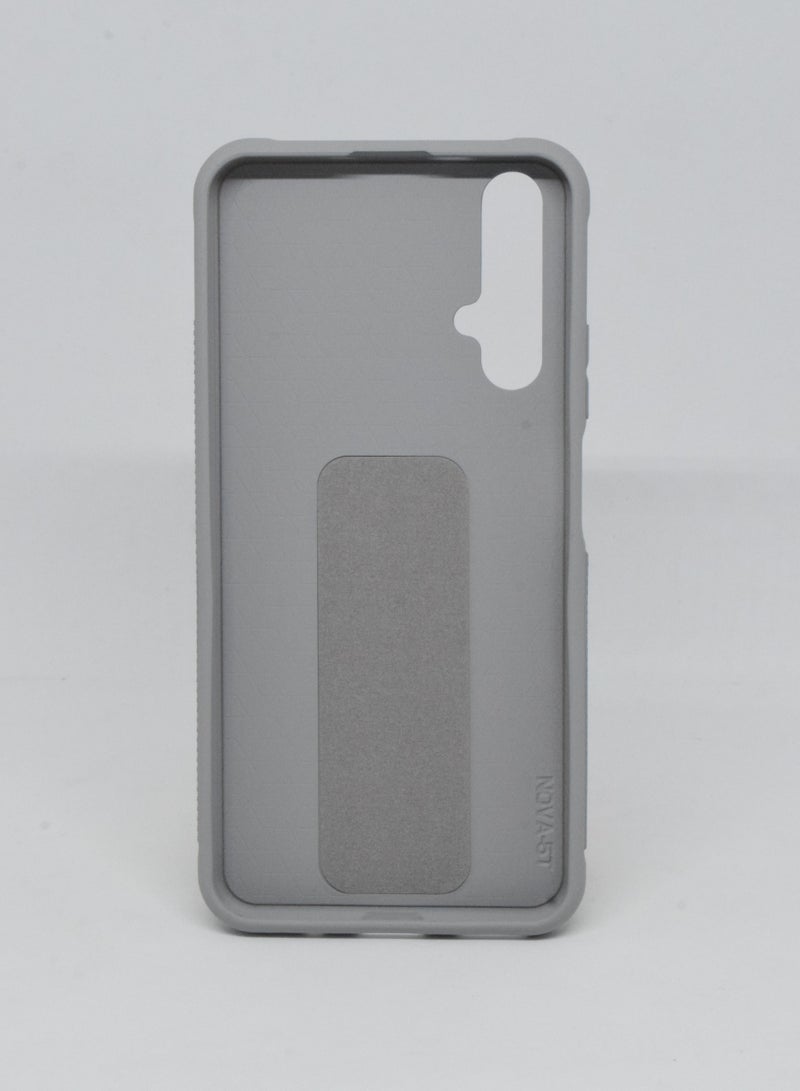 BORTONY Nova 5T Case Fully Covered With Adjustable Finger Grip Holder+Mobile Stand Shockproof Anti Scratch Protective Case Cover For Huawei Nova 5T - Image 2