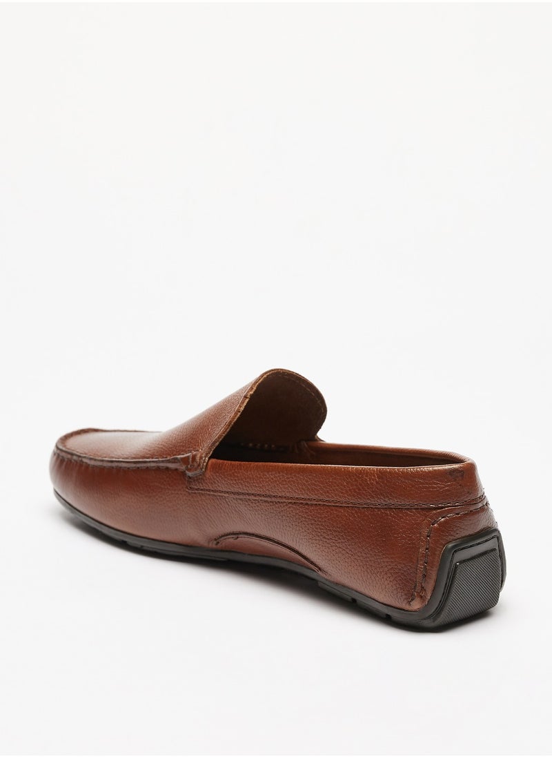 LBL by Shoexpress - Mens Textured Slip-On Loafers - Image 1