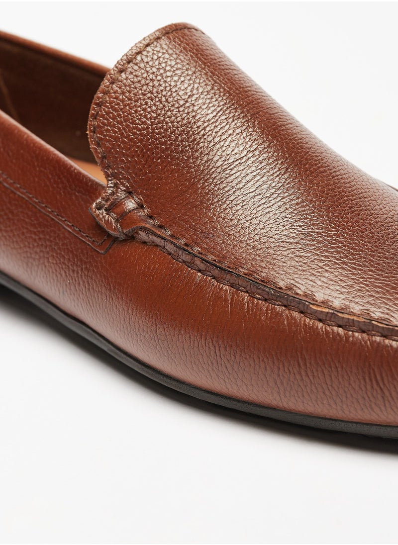 LBL by Shoexpress - Mens Textured Slip-On Loafers - Image 1