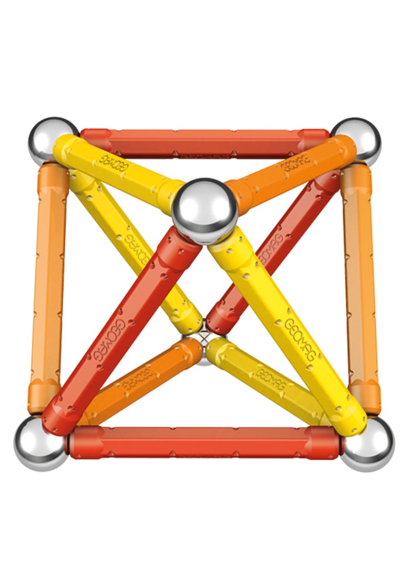 GEOMAG Geomag Leonardo Da Vinci 67 Pcs Geometry Magnet Toys Building Constructions for Children STEM Creativity beyond Imagination, Inspirational, Recreational Conventional Educational Made in Switzerland  - Image 2