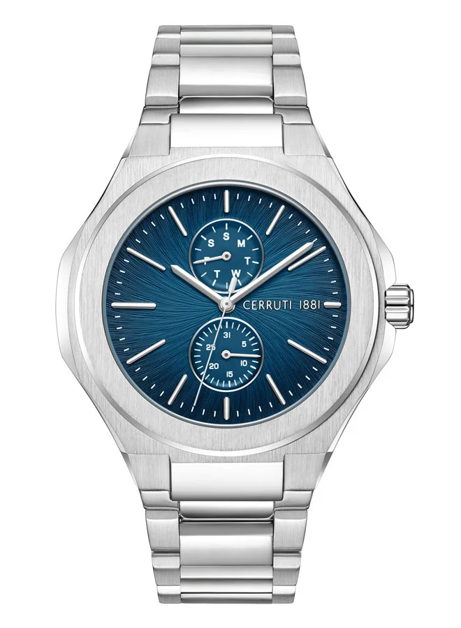 CERRUTI 1881 Cerruti 1881 Gents Stainless Steel Navy Dial Watch