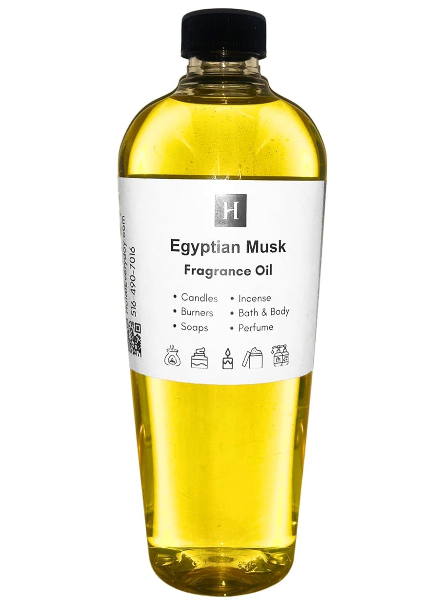 HalalEveryDay - HalalEveryDay Egyptian Musk Perfume Body Oil Luxurious Fragrance for AllDay Elegance Skin Soothing Gentle LongLasting Aerosol Free All NaturalScent 8oz Bottle - Image 1