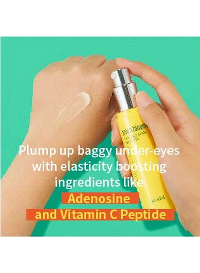 GOODAL Green Tangerine Vitamin C Dark Circle Eye Cream | Intensive Dark Circle Relief and Elasticity Treatment, Gentle, Non-irritating, Anti-Aging and Anti-Wrinkle Care (Ver.1) - Image 4