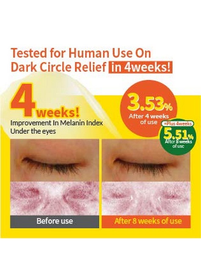 GOODAL Green Tangerine Vitamin C Dark Circle Eye Cream | Intensive Dark Circle Relief and Elasticity Treatment, Gentle, Non-irritating, Anti-Aging and Anti-Wrinkle Care (Ver.1) - Image 3