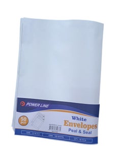 Power line White envelope, size 9*12.75 inches  - Image 1