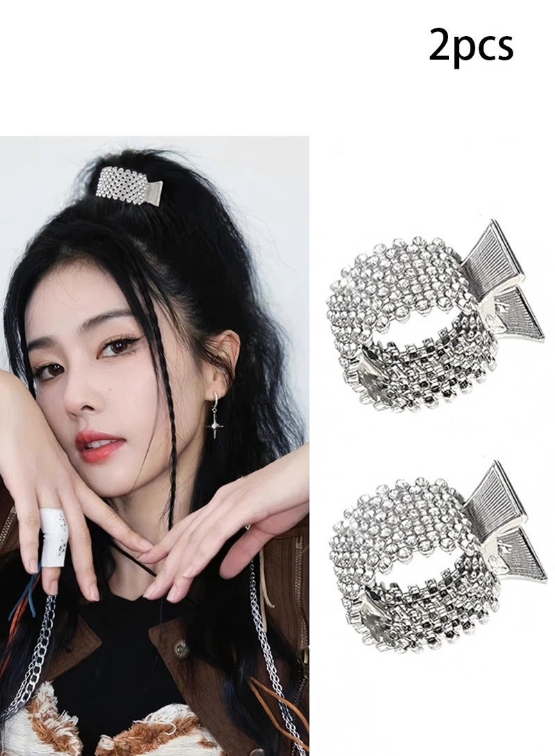 2 Pieces of Durable Alloy Hair Clip Accessories for Women Can Easily Tie Up Your High Ponytail - Image 1