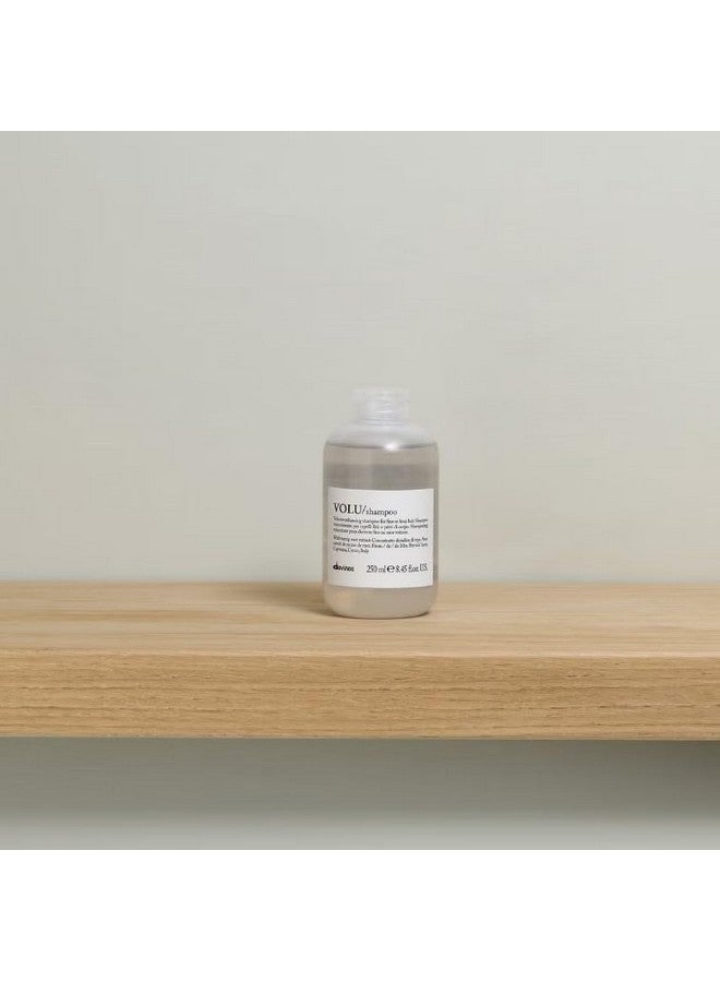 Davines VOLU Shampoo | Volume Shampoo for Fine, Thin Hair Types | Gentle Everyday Volumizing | 8.45 fl oz (Pack of 1) - Image 3