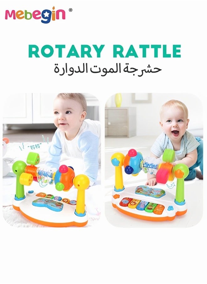 ميبيجين - لعبة موسيقية للأطفال ، لوحة مفاتيح موسيقية ، مجموعة البيانو ، لعبة تعليمية مضيئة ، ألعاب مونتيسوري التعليمية المبكرة للأطفال الصغار ، أعياد ميلاد الأولاد والبنات - Image 1