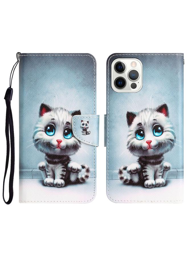 Zaboon Case For iPhone 12 Pro Max Colored Drawing Leather Phone Case - Image 1