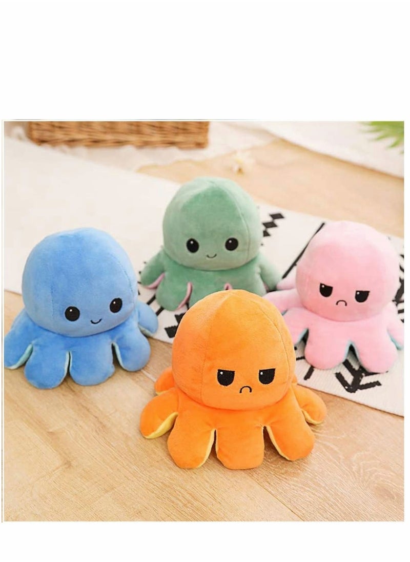 SYOSI - Reversible Octopus Plush Cute Stuffed Animals Good Gift for Your Kids or Friend - Image 1