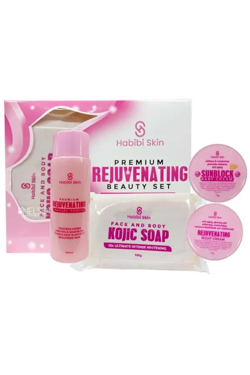 حبيبي سكين إسنشيال مجموعة تجميل فاخرة لتجديد البشرة - Image 1