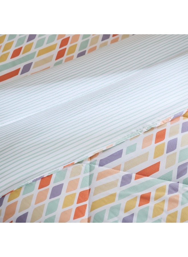 Home Box Nora Prism Microfibre Twin Comforter for Kids - Image 5