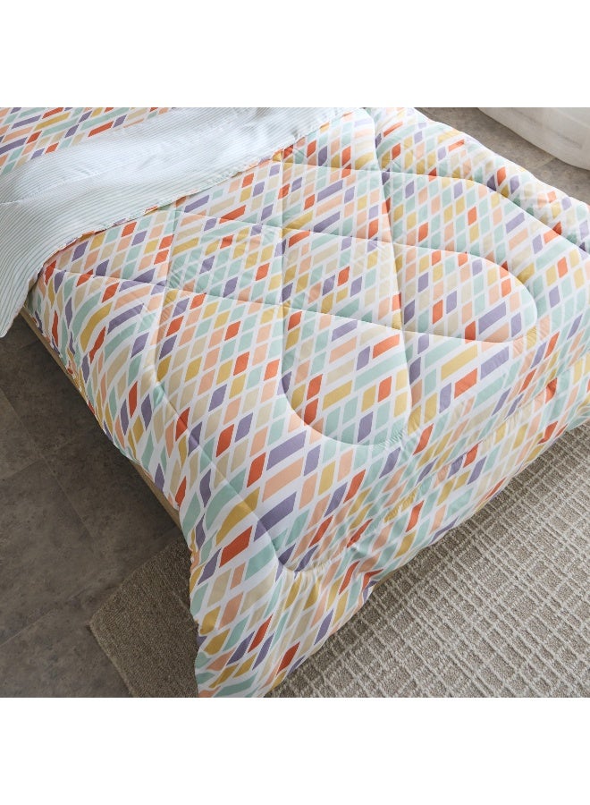 Home Box Nora Prism Microfibre Twin Comforter for Kids - Image 4