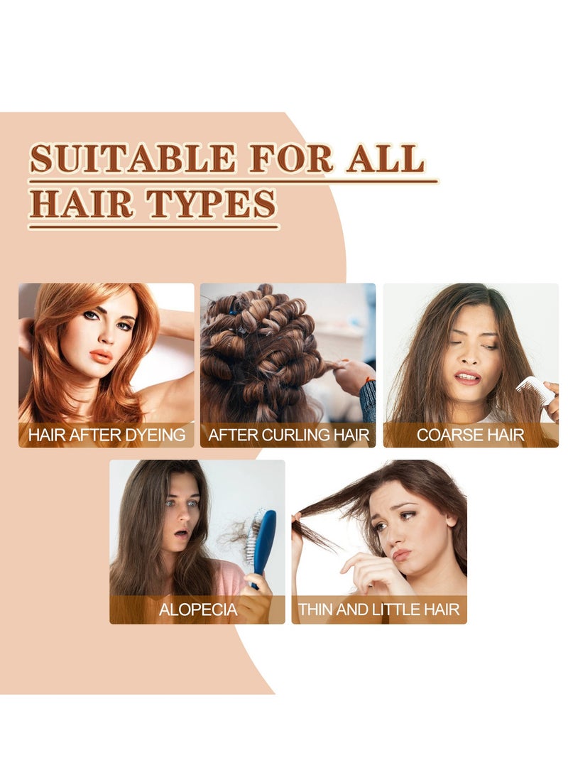 إيلهو مصل نمو الشعر بالبيوتين والخروع وزيت إكليل الجبل ، علاج طبيعي غني بالفيتامينات ل 50 مل أكثر سمكا - Image 3