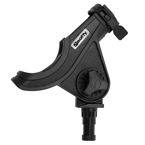 Scotty #279-BK Baitcaster/Spinning Rod Holder without Mount, Black - Image 5