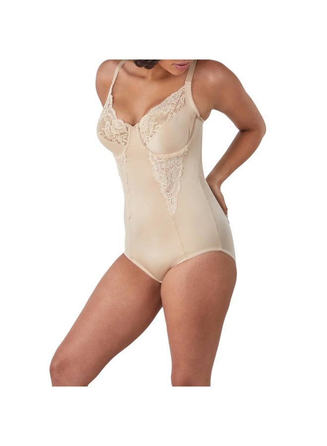 Maidenform Ultra Firm Women's Shapewear, Body Shaper with Built-In Underwire Bra, Allover Sculpting & Firm Control, Paris Nude, 36C - Image 3