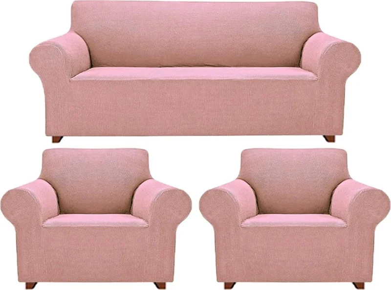 Elgeyar Lycra Sofa, Sofa, Sofa Bed Cover Elastic, Pitikare Pattern3+1+1
