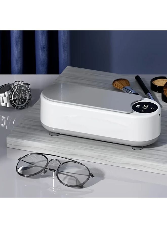 Portable Ultrasonic Cleaner Machine Washer For Jewelry Glasses Watches Phone - Image 3