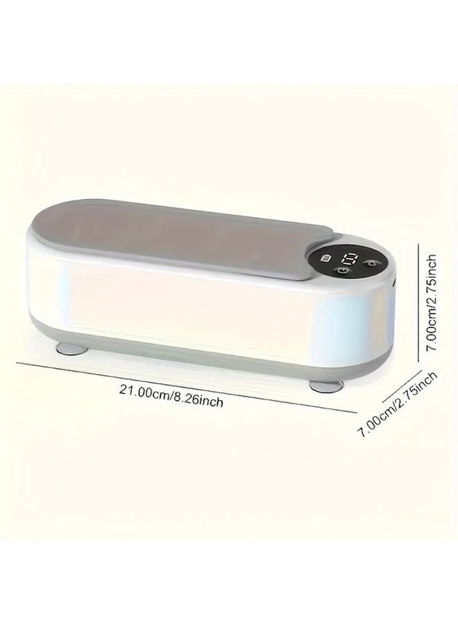 Portable Ultrasonic Cleaner Machine Washer For Jewelry Glasses Watches Phone - Image 4