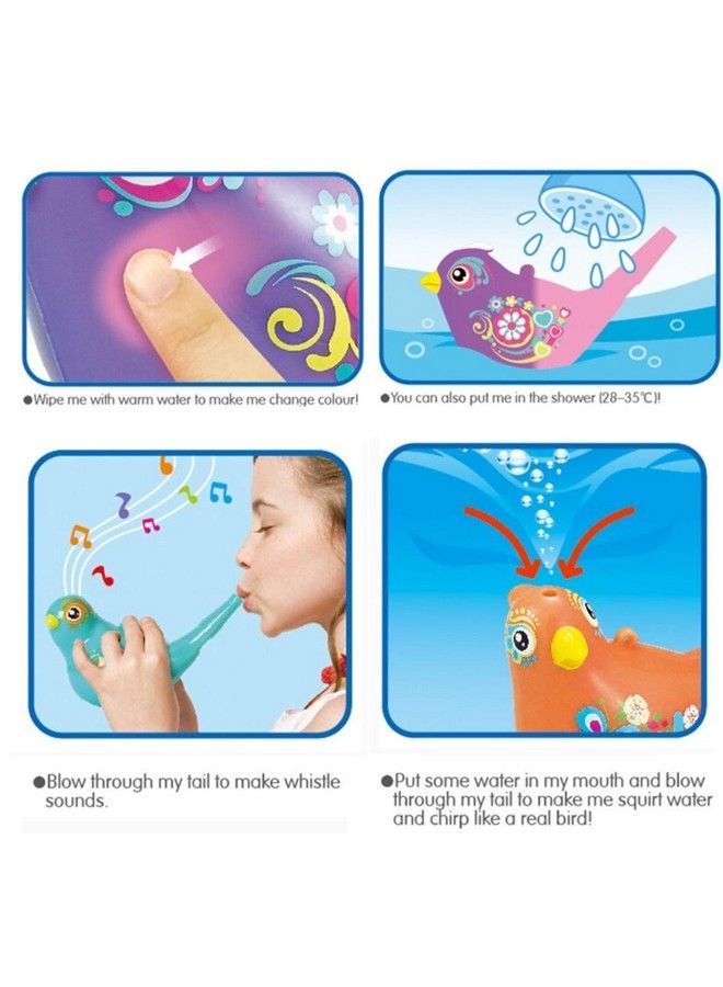 Magicwand Abs Plastic Creative Painting Aquatic Color Changing Bird Water Whistle【1 Yr & Up】【Pack Of 1】【Colors As Per Stock】 - Image 3