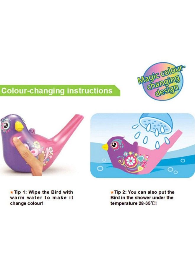 Magicwand Abs Plastic Creative Painting Aquatic Color Changing Bird Water Whistle【1 Yr & Up】【Pack Of 1】【Colors As Per Stock】 - Image 5