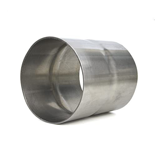 Elifecenter Universal ID 3" Exhaust Coupler Stainless Steel Exhaust Adapter - Image 3