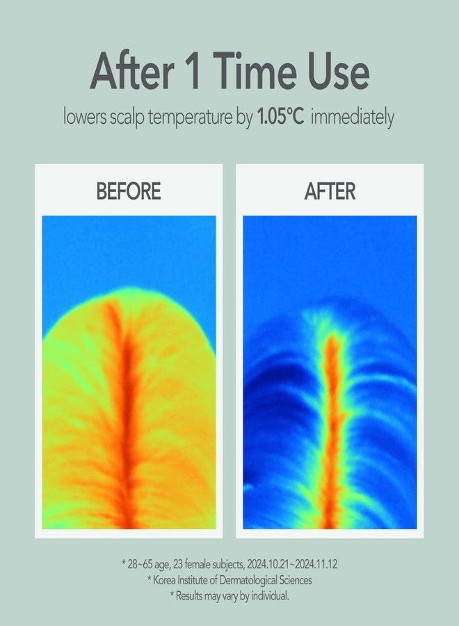 107 SCALP COOLING Breeze Shampoo - Soothing & Refreshing scalp cooling shampoo with 3-Year Aged Fermented Mugwort Vinegar – Scalp Care, Sebum Control (12.84 oz) - Image 4