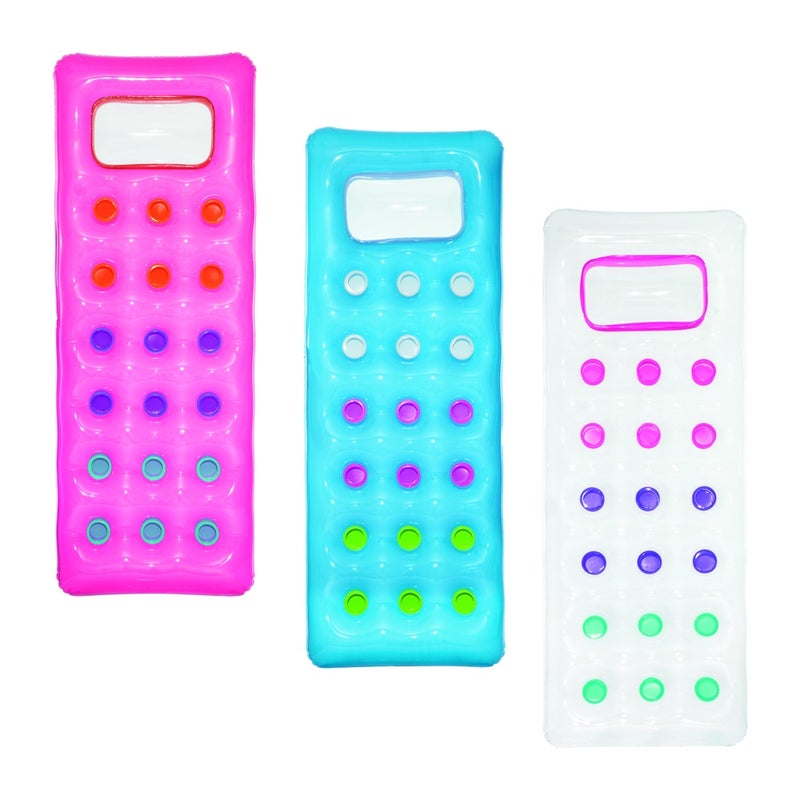 Bestway - Summer Colors Air Mattress with Window 188x71 cm 3 Colors - 43040 - Image 1