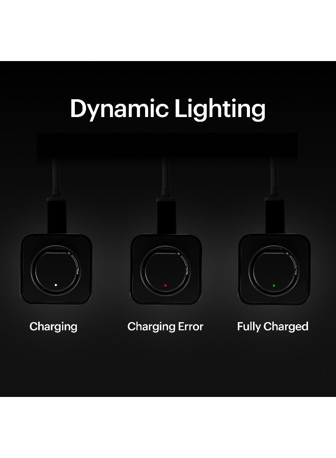 ULTRAHUMAN Ultrahuman Ring Voyager Charger - Full Charge in 2 Hours - Quick and Wireless Charging - Includes Travel Pouch - Sleek Design (Size 5) - Image 4