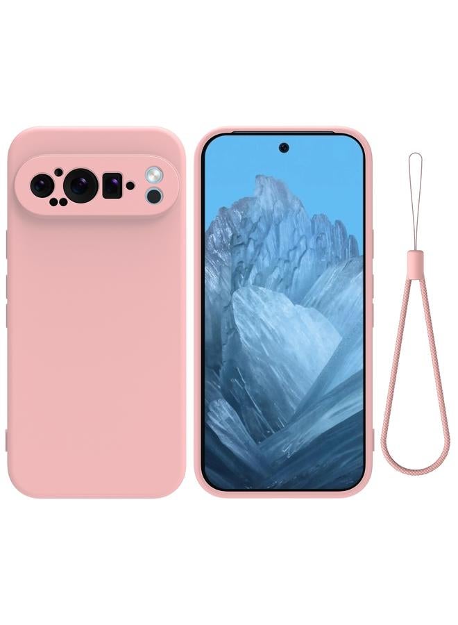 Zaboon Case For Google Pixel 9 Pro XL Pure Color Liquid Silicone Shockproof Phone Case - Image 1