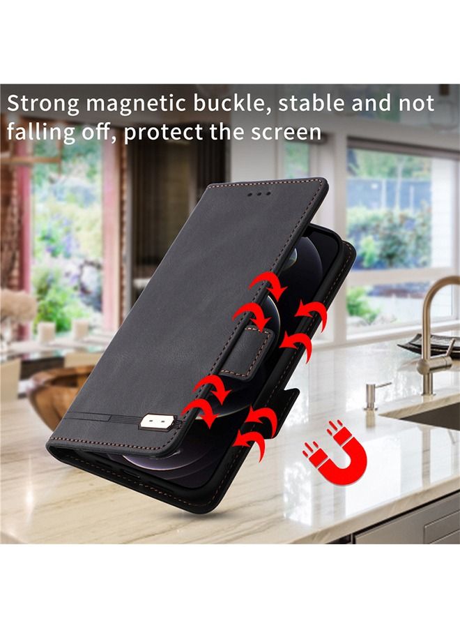 Honor X9a/X9A 5G Flip Wallet Case Cover,PU Leather Flip Folio Case with Card Holders TPU Inner Shell Phone Foldable Stand Shockproof Anti-Scratch  - Image 5