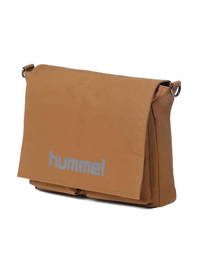 hummel Canvas Messenger Sling Bag | Storage of 5 Liters | Unisex Design| Multi-Purpose Bag | Travel Friendly | Durable | Crossbody Wear | Spacious Compartments - Image 4