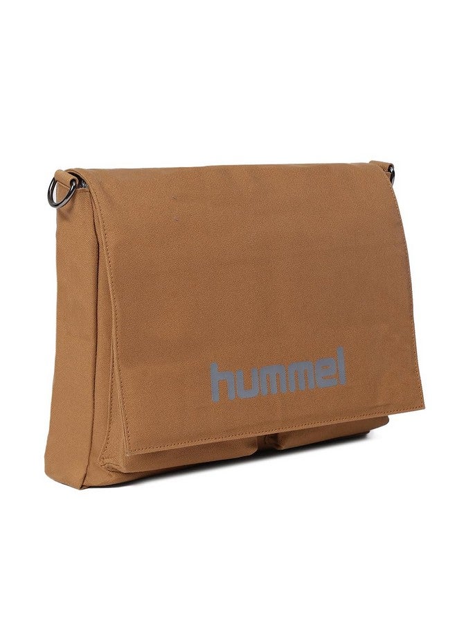 hummel Canvas Messenger Sling Bag | Storage of 5 Liters | Unisex Design| Multi-Purpose Bag | Travel Friendly | Durable | Crossbody Wear | Spacious Compartments - Image 3
