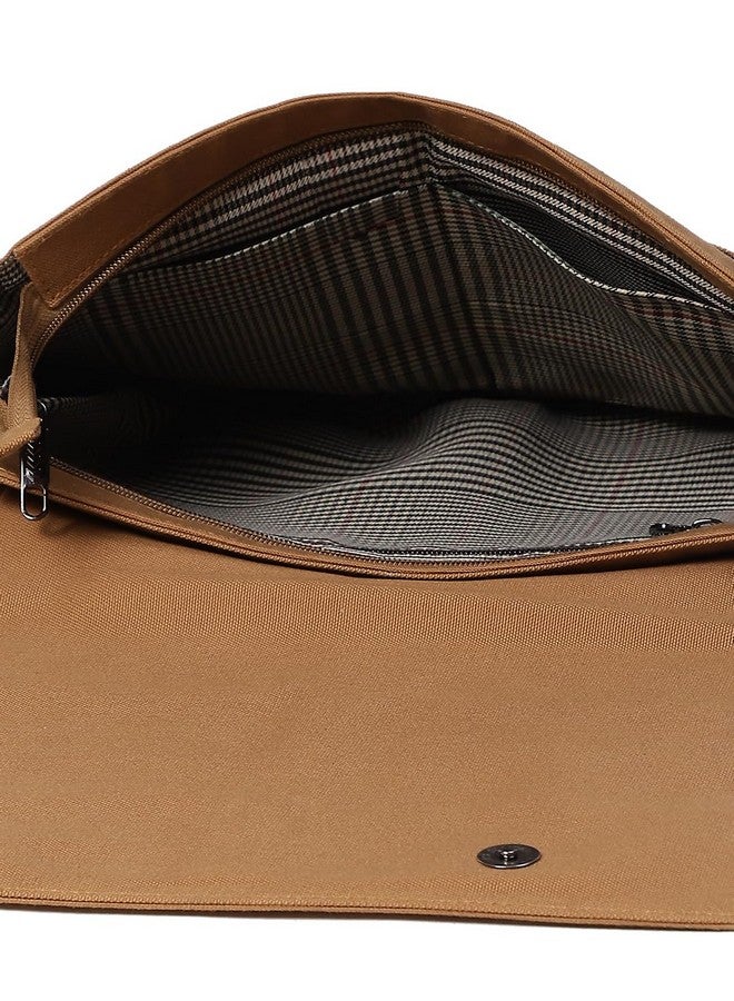 hummel Canvas Messenger Sling Bag | Storage of 5 Liters | Unisex Design| Multi-Purpose Bag | Travel Friendly | Durable | Crossbody Wear | Spacious Compartments - Image 5