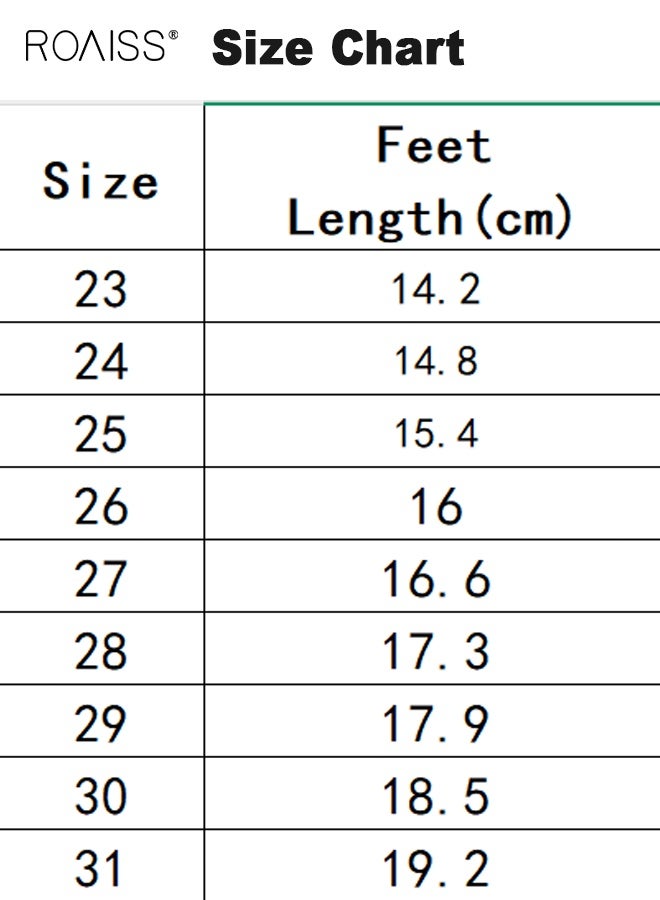 roaiss Boys Summer Sandals, Comfort Sports Sandals with Non-slip Sole, Breathable Lightweight Beach Shoes for Kids, Suitable for Outdoor Activities  - Image 4