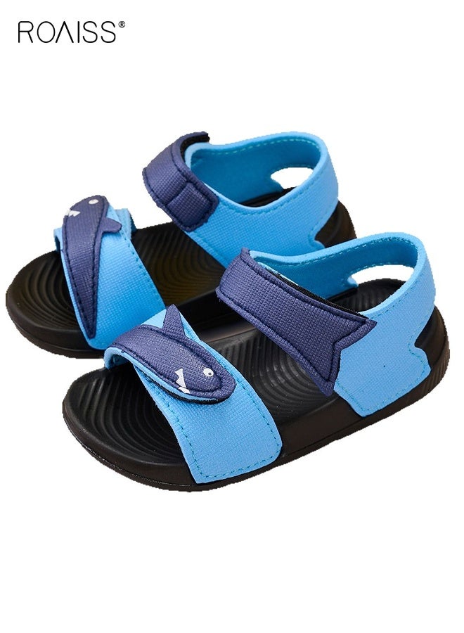 roaiss Boys Summer Sandals, Comfort Sports Sandals with Non-slip Sole, Breathable Lightweight Beach Shoes for Kids, Suitable for Outdoor Activities  - Image 1