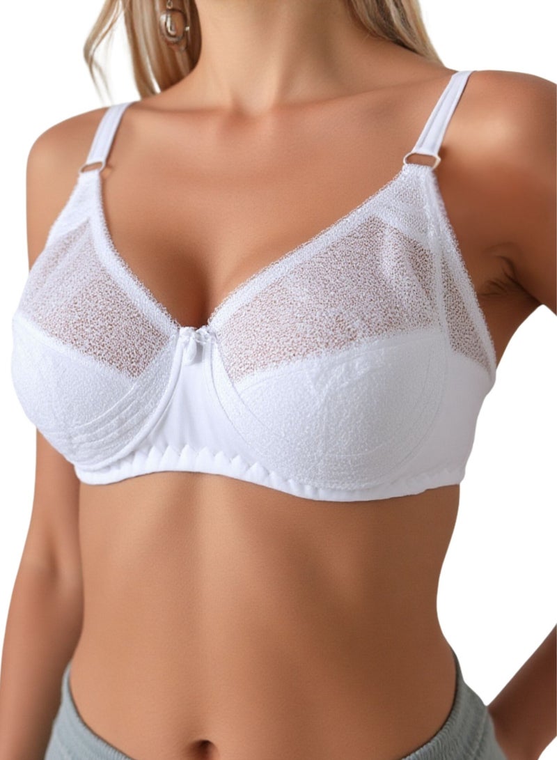 Bodycare Ladies moulded cup Bra with BODYCARE brand elastic - Pack of 1 (CUP B & C)