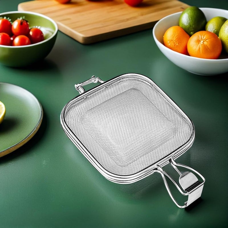 Consistent steady quality Sandwich Making Grill Net Bread Baking Tool Silver Oven Toast Mold Barbecue Grill Accessory Household Kitchen Supply Multiple design variants Globally popular elegant design Field test upgraded craftsmanship Comfort grip Gulf standard sizing alternatives Easy transit optimized build Global assorted color picks Gulf popular simple design Advanced compact design Assorted trendy color picks Home & light industrial compatible Compact design Fade proof Closed & open space compatible Simple multifunctional build Varied available picks All environment compatible All-round unified build Bulk storage easy optimized build UV resistant All item simple matching build Upgraded quality Assorted natural tone picks Wet anti slip - Image 5