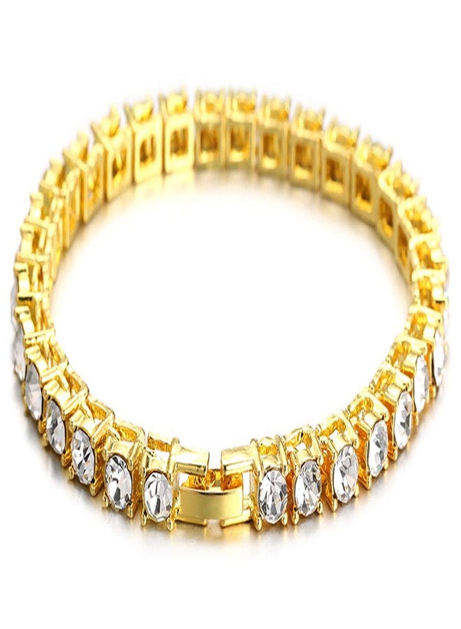 Halukakah Cat Collar Diamond Tennis Chain - Elite - Gold Chain for Cats & Kittens Iced Out - 18k Real Gold Plated 7" Collar Size - for Decoration Only - Get Your Cat Catwalk Ready - Image 2