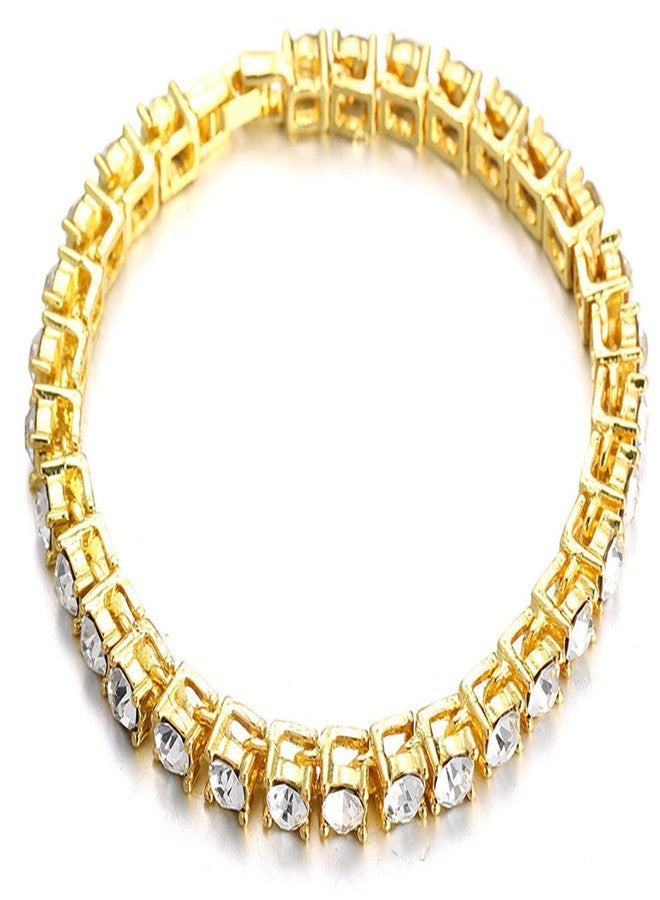 Halukakah Cat Collar Diamond Tennis Chain - Elite - Gold Chain for Cats & Kittens Iced Out - 18k Real Gold Plated 7" Collar Size - for Decoration Only - Get Your Cat Catwalk Ready - Image 5