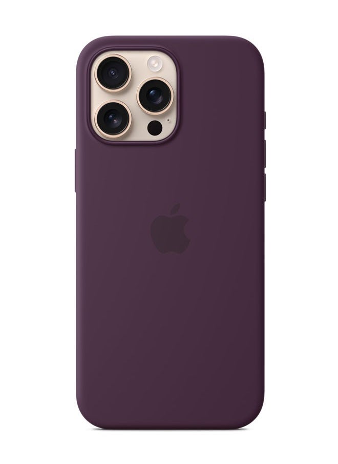 Generic High Quality iPhone 16 Pro Protective Case With MagSafe Charging Support – Plum Color  - Image 1
