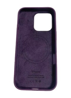 Generic High Quality iPhone 16 Pro Protective Case With MagSafe Charging Support – Plum Color  - Image 3